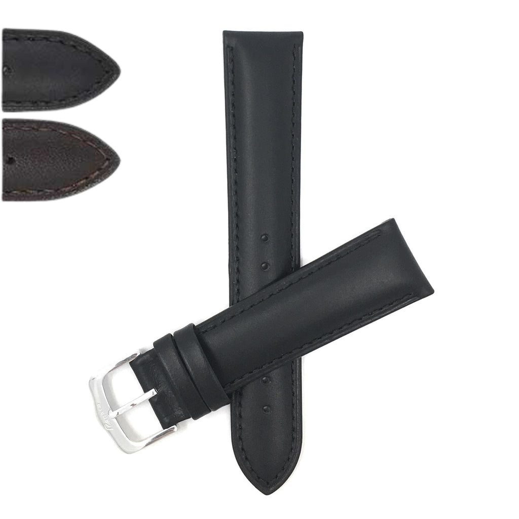 Bandini Leather Watch Strap, Padded, Mat Finish