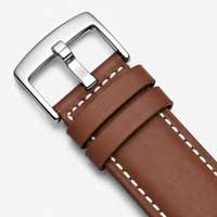 Light Brown / Silver Buckle