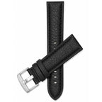 Bandini Mens Leather Watch Band Strap, Buffalo Pattern, Padded, Standard & Extra Long (XL) - 18mm to 30mm