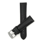 Bandini Mens Leather Watch Band Strap, Buffalo Pattern, Padded, Standard & Extra Long (XL) - 18mm to 30mm