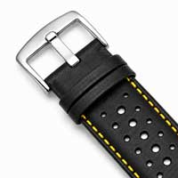 Black and Yellow / Silver Buckle