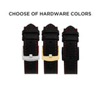 Bandini Two-Tone Leather Aviator Watch Band for Apple Watch