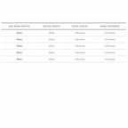 Bandini  Square Tip Leather Classic Watch Band – 22mm 24mm 26mm 28mm 30mm