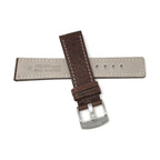 Bandini  Square Tip Leather Classic Watch Band – 22mm 24mm 26mm 28mm 30mm