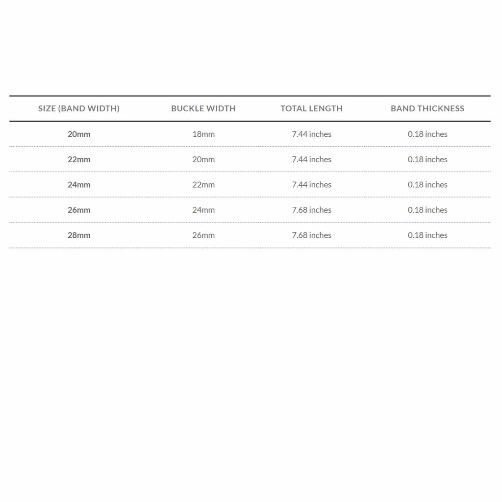 Bandini Leather Aviator Watch Band - 18mm to 28mm