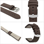 Bandini Leather Aviator Watch Band - 18mm to 28mm
