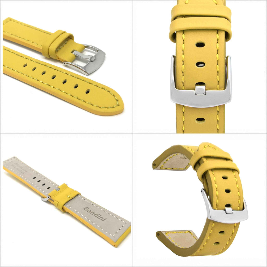 Bandini Leather Aviator Watch Band - 18mm to 28mm