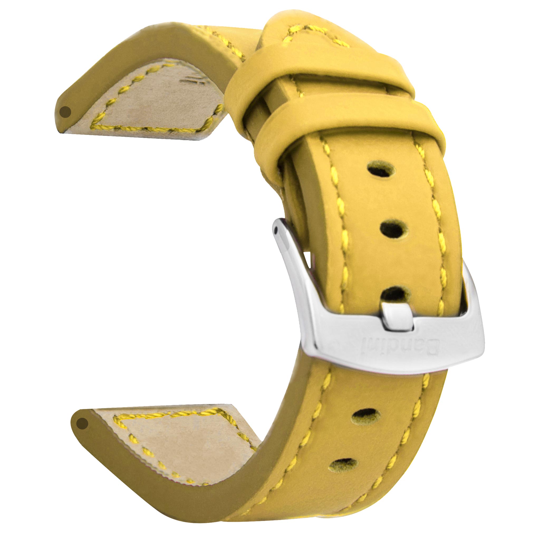 Bandini Leather Aviator Watch Band - 18mm to 28mm