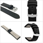 Bandini Leather Aviator Watch Band - 18mm to 28mm