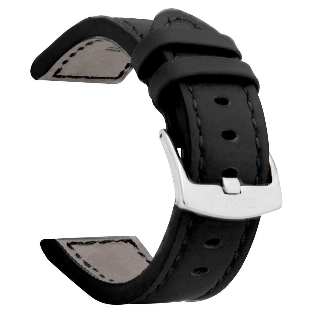 Bandini Leather Aviator Watch Band - 18mm to 28mm