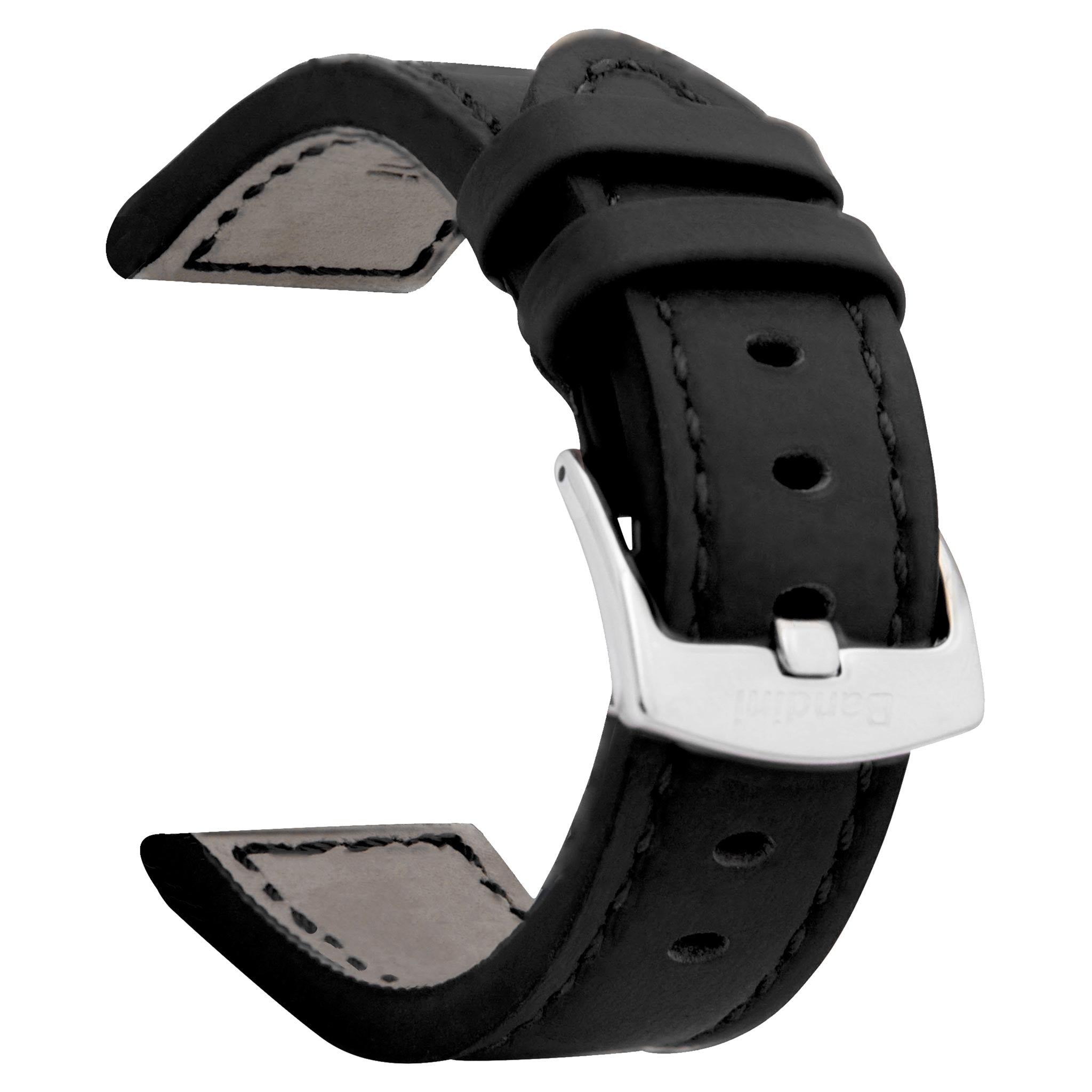 Bandini Leather Aviator Watch Band - 18mm to 28mm