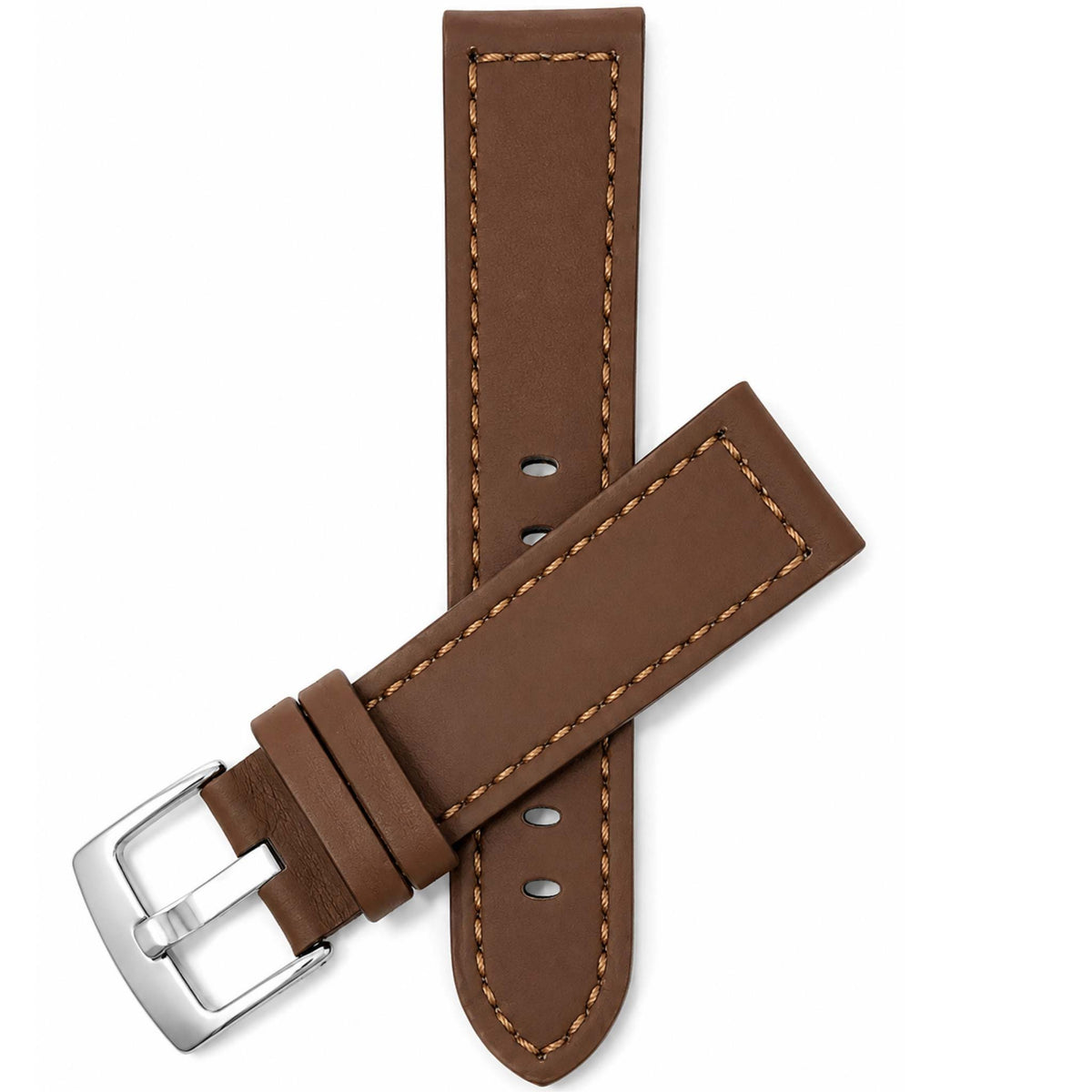 Bandini Leather Aviator Watch Band - 18mm to 28mm