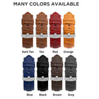 Bandini Mens Classic Leather Watch Band for Apple Watch - Alligator Pattern