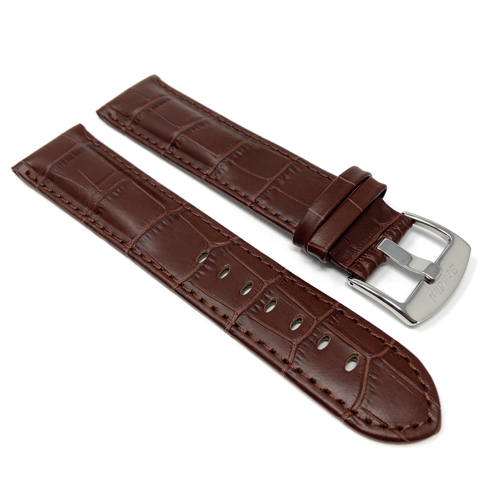 Bandini Triple Extra Long (XXXL) Leather Watch Band - 18mm to 24mm
