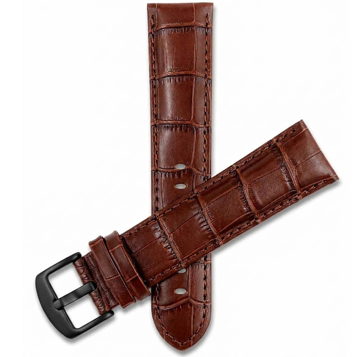 Bandini Triple Extra Long (XXXL) Leather Watch Band - 18mm to 24mm