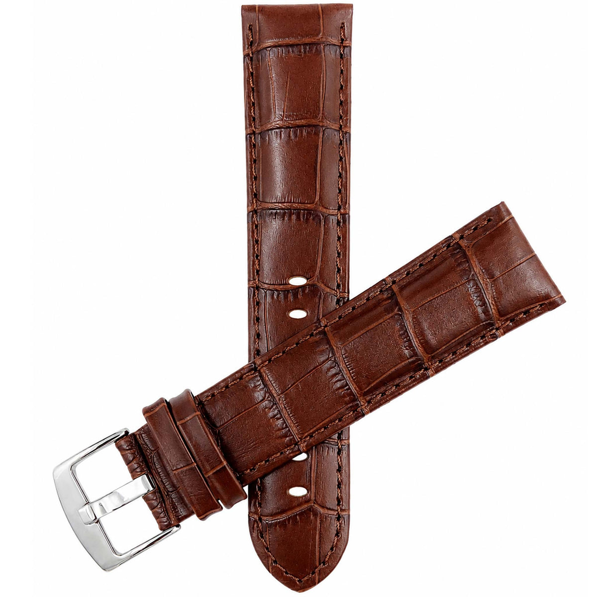 Bandini Triple Extra Long (XXXL) Leather Watch Band - 18mm to 24mm