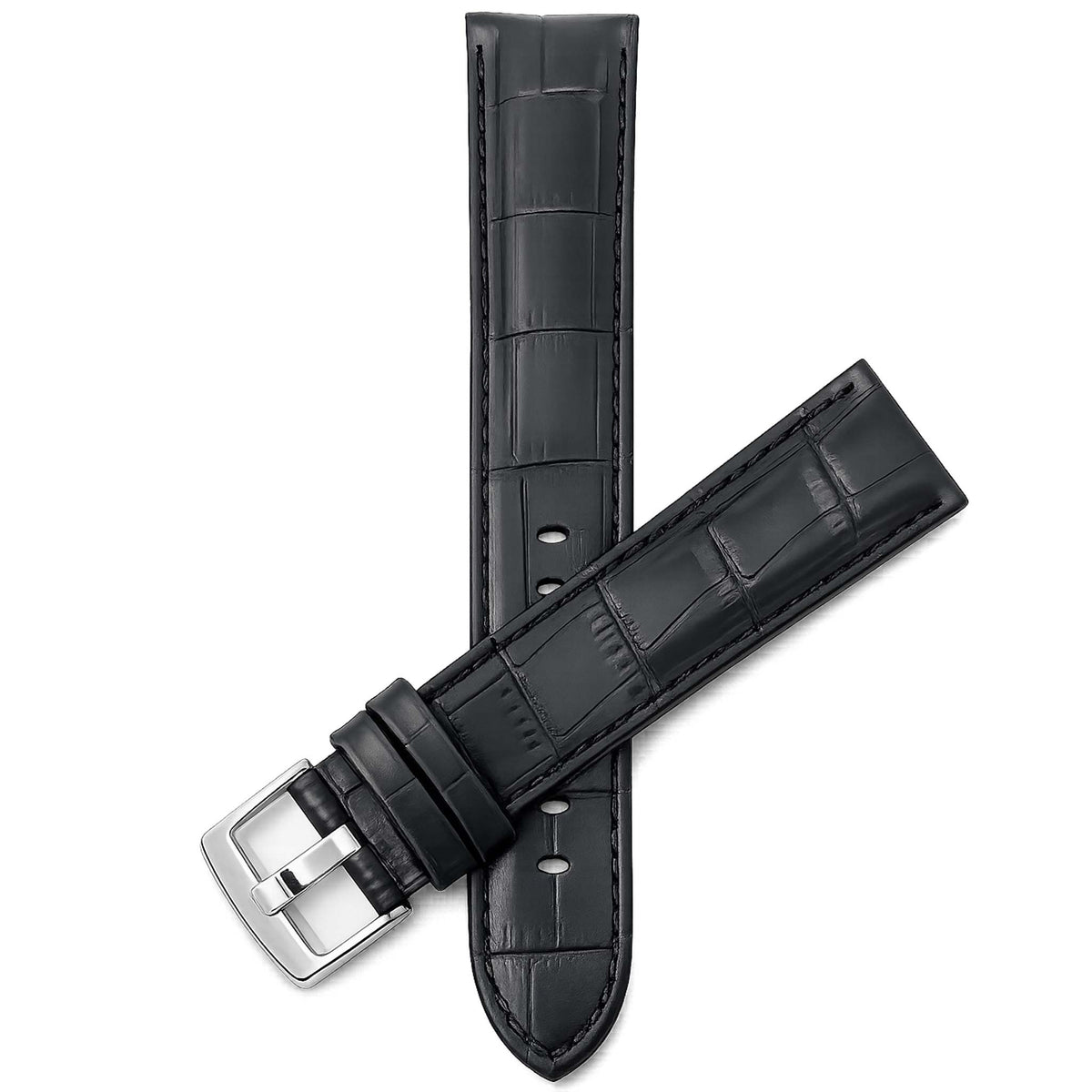Bandini Triple Extra Long (XXXL) Leather Watch Band - 18mm to 24mm