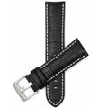 Bandini Leather Alligator Pattern Watch Band – 18mm 20mm 22mm 24mm 26mm