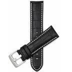 Bandini Leather Alligator Pattern Watch Band – 18mm 20mm 22mm 24mm 26mm