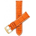 Bandini Leather Alligator Pattern Watch Band – 18mm 20mm 22mm 24mm 26mm