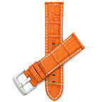 Bandini Leather Alligator Pattern Watch Band – 18mm 20mm 22mm 24mm 26mm