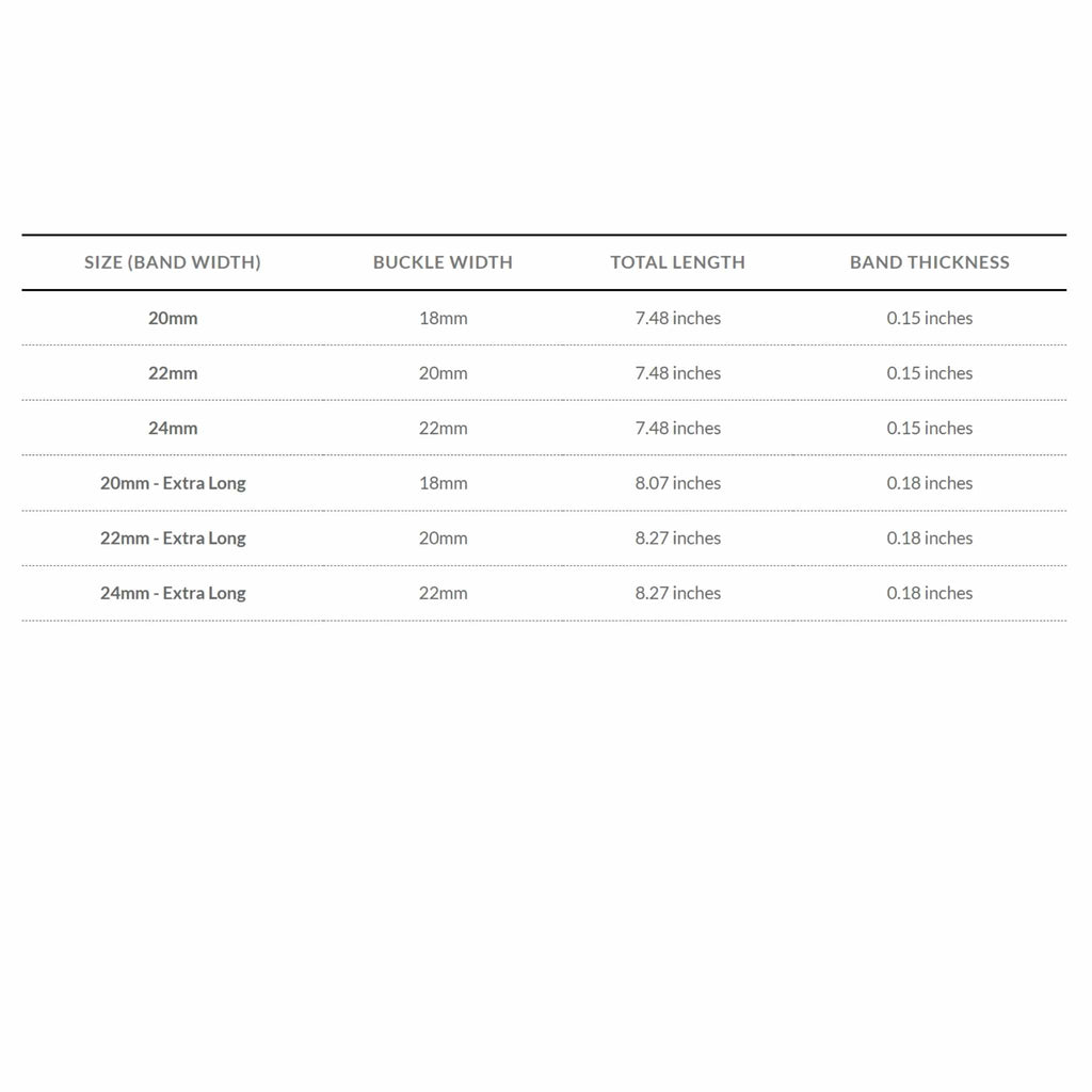 Bandini Mens Distressed Leather Watch Strap Band, 20mm to 24mm (Standard or Extra Long)