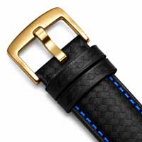 Black and Blue / Gold Buckle
