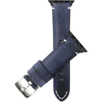 Bandini Mens Vintage Distressed Leather Watch Band for Apple Watch