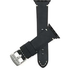 Bandini Mens Vintage Distressed Leather Watch Band for Apple Watch