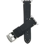 Bandini Mens Vintage Distressed Leather Watch Band for Apple Watch