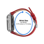 Bandini Classic Thin Leather Watch Band for Apple Watch