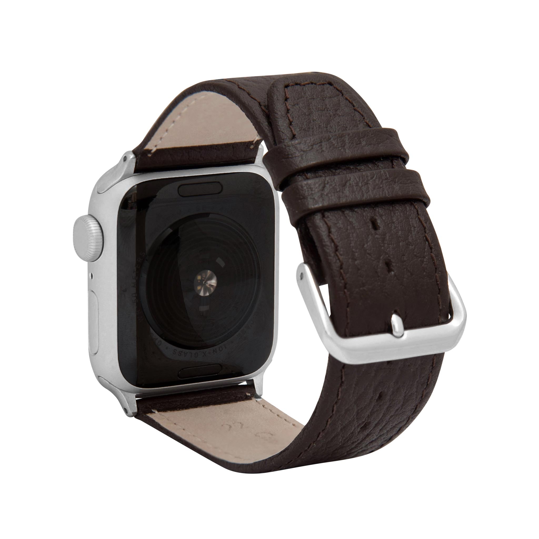 Bandini Classic Thin Leather Watch Band for Apple Watch - Buffalo Pattern
