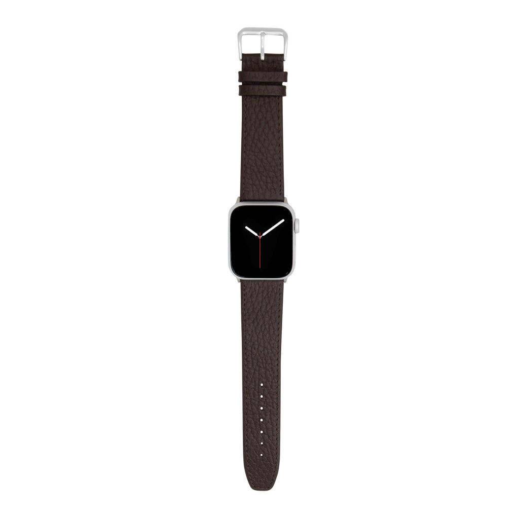 Bandini Classic Thin Leather Watch Band for Apple Watch - Buffalo Pattern