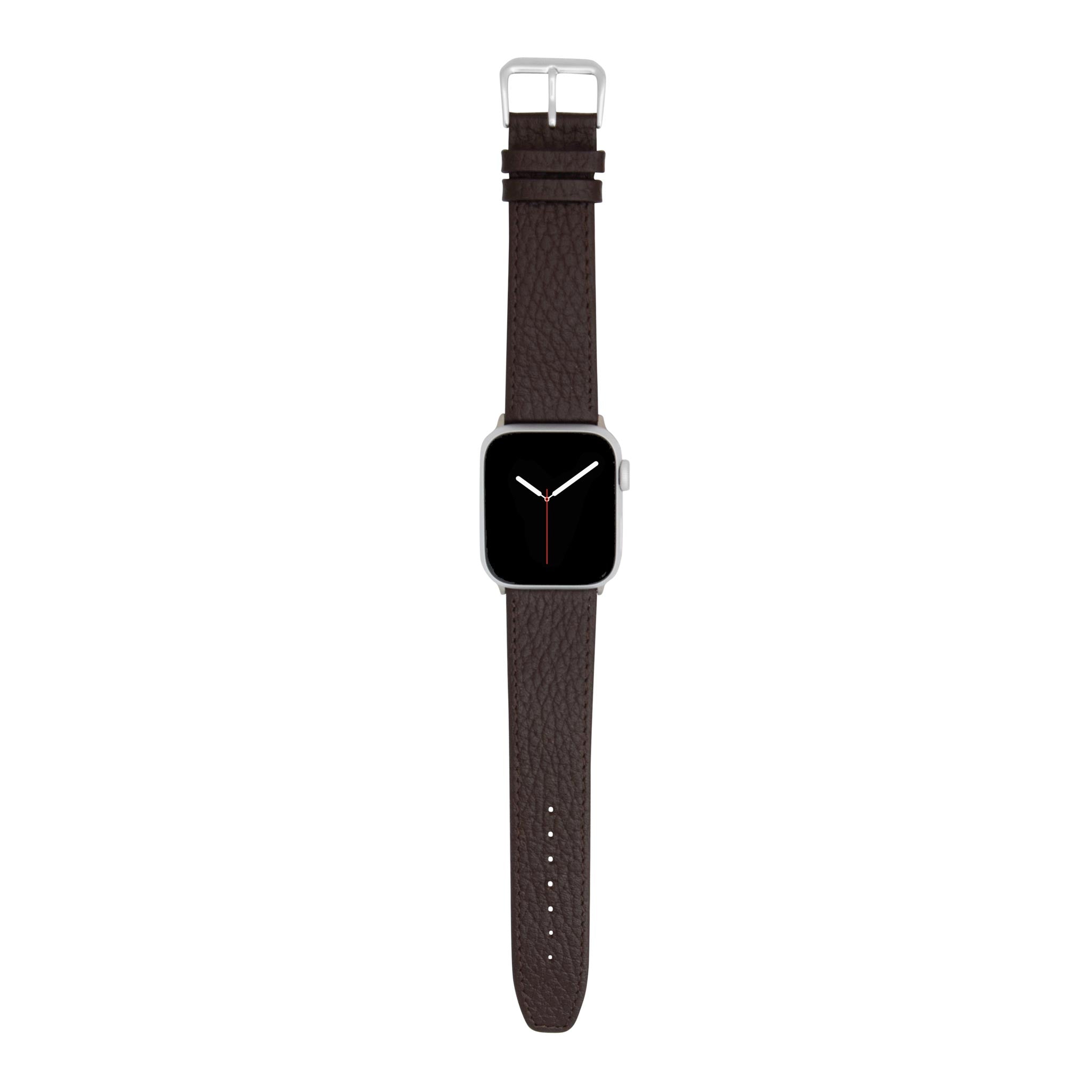 Bandini Classic Thin Leather Watch Band for Apple Watch - Buffalo Pattern