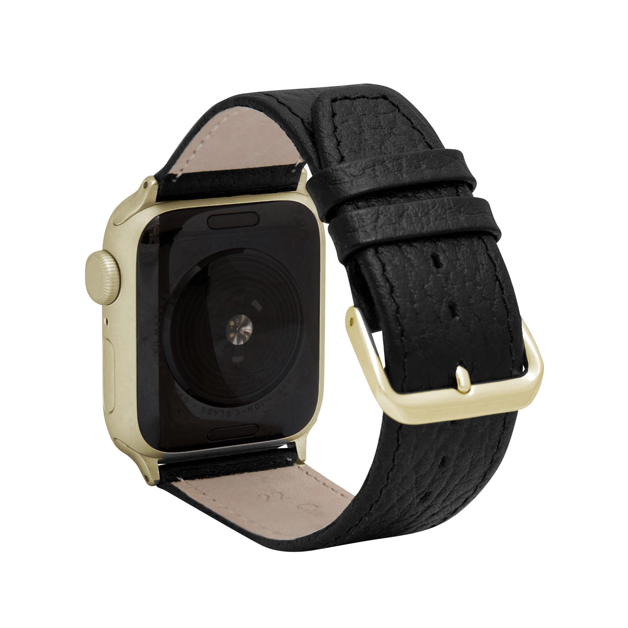 Bandini Classic Thin Leather Watch Band for Apple Watch - Buffalo Pattern