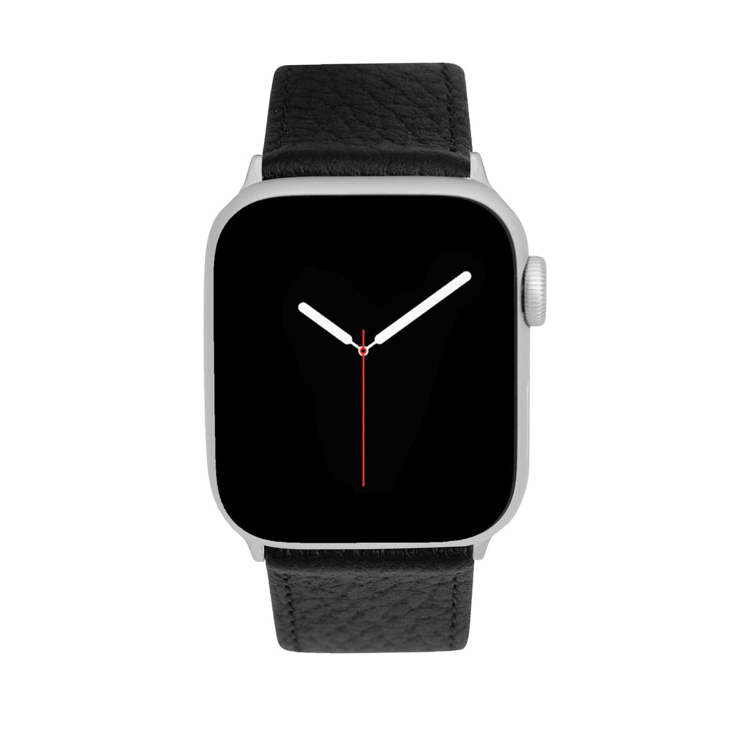 Bandini Classic Thin Leather Watch Band for Apple Watch - Buffalo Pattern