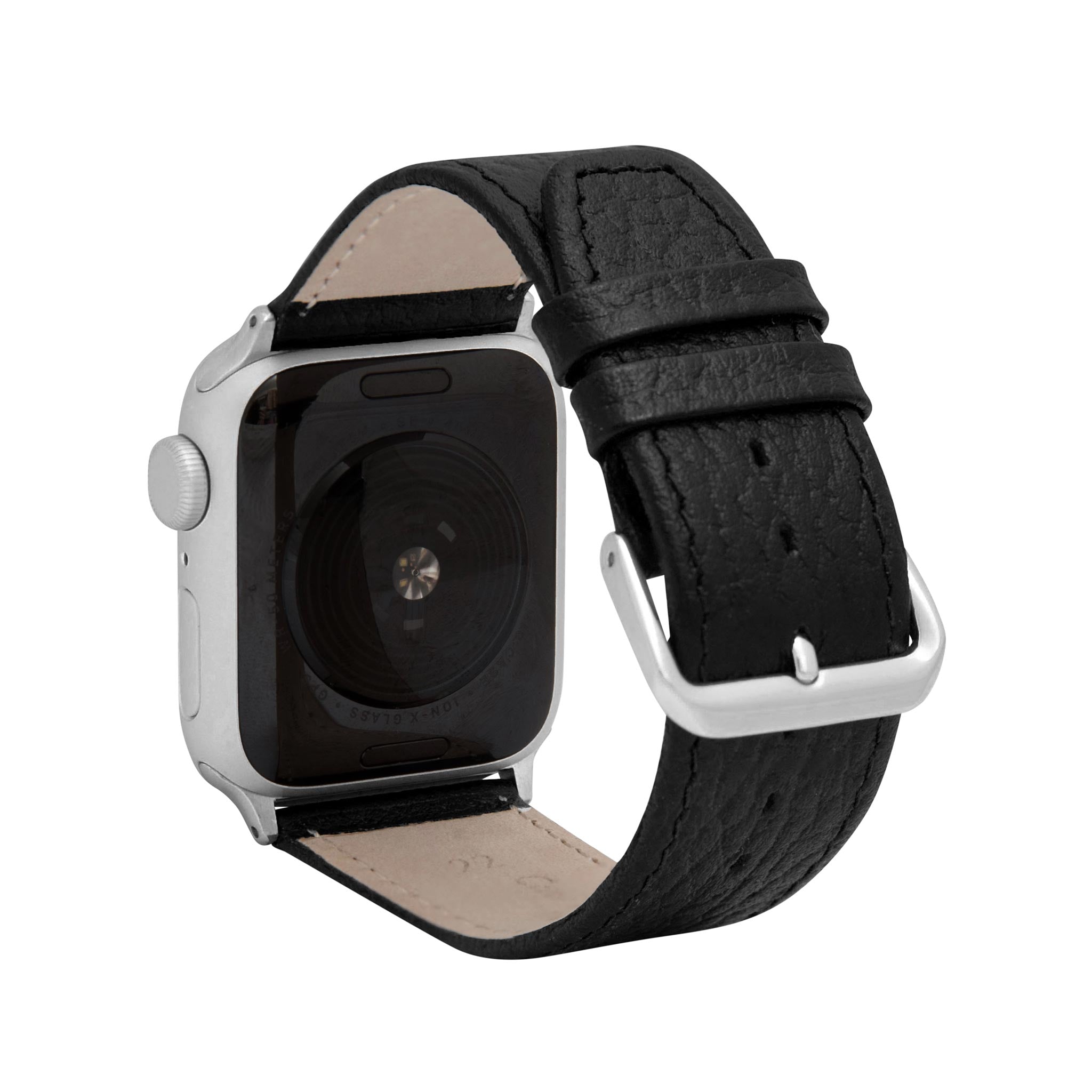 Bandini Classic Thin Leather Watch Band for Apple Watch - Buffalo Pattern