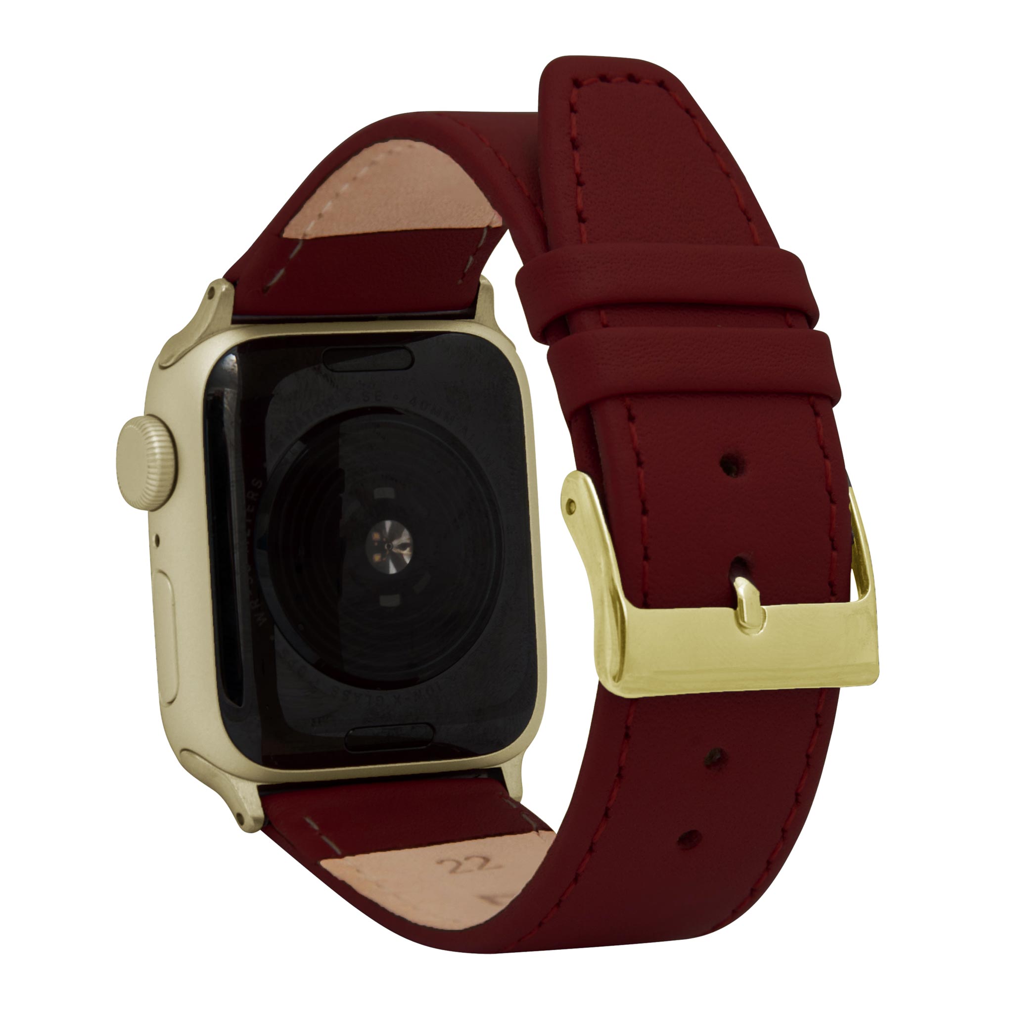 Bandini Classic Thin Leather Watch Band for Apple Watch