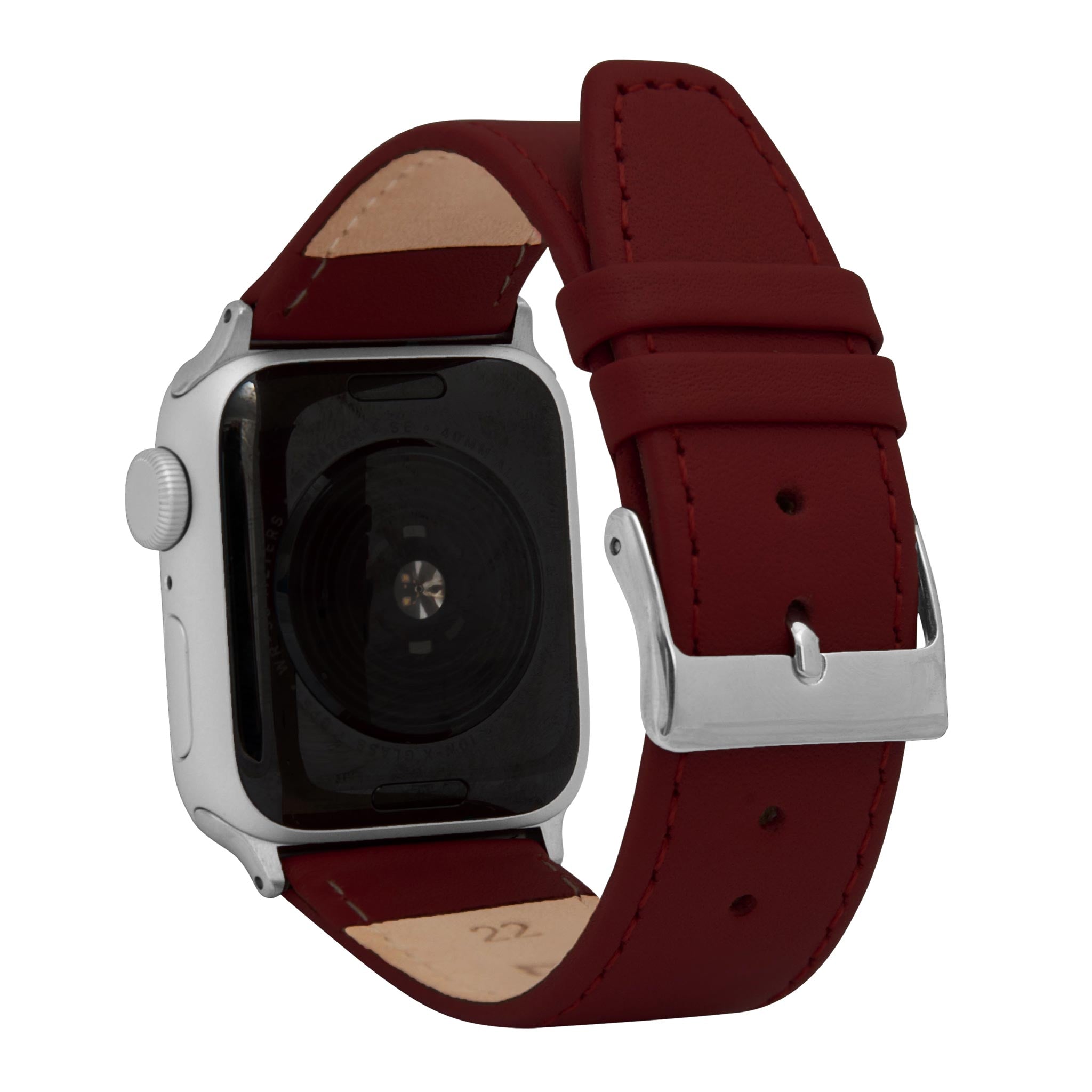 Bandini Classic Thin Leather Watch Band for Apple Watch