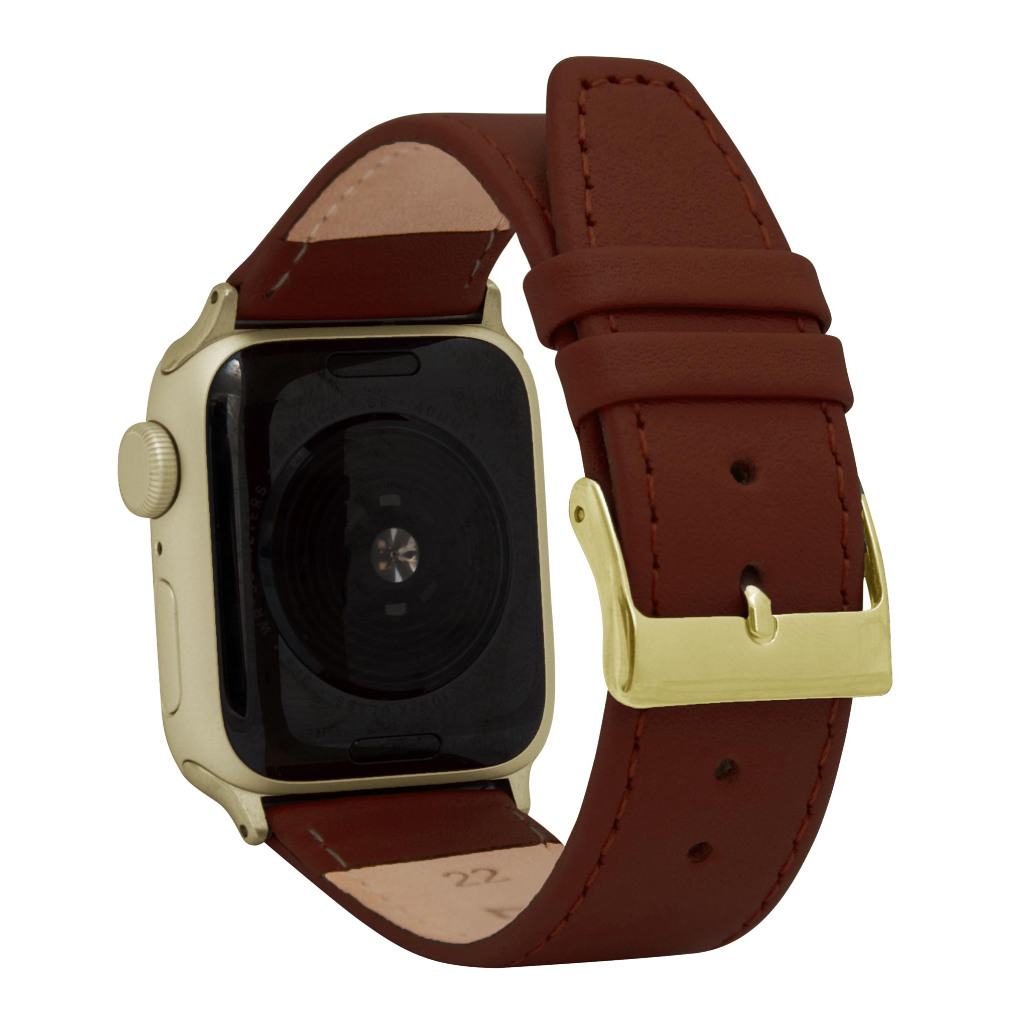 Bandini Classic Thin Leather Watch Band for Apple Watch