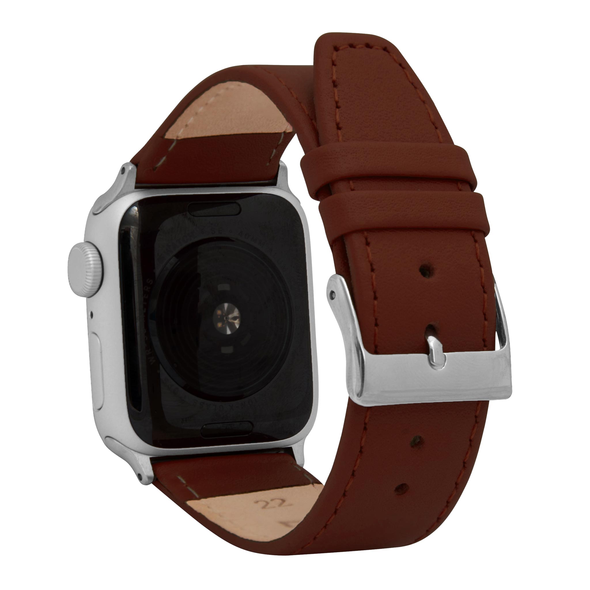 Bandini Classic Thin Leather Watch Band for Apple Watch