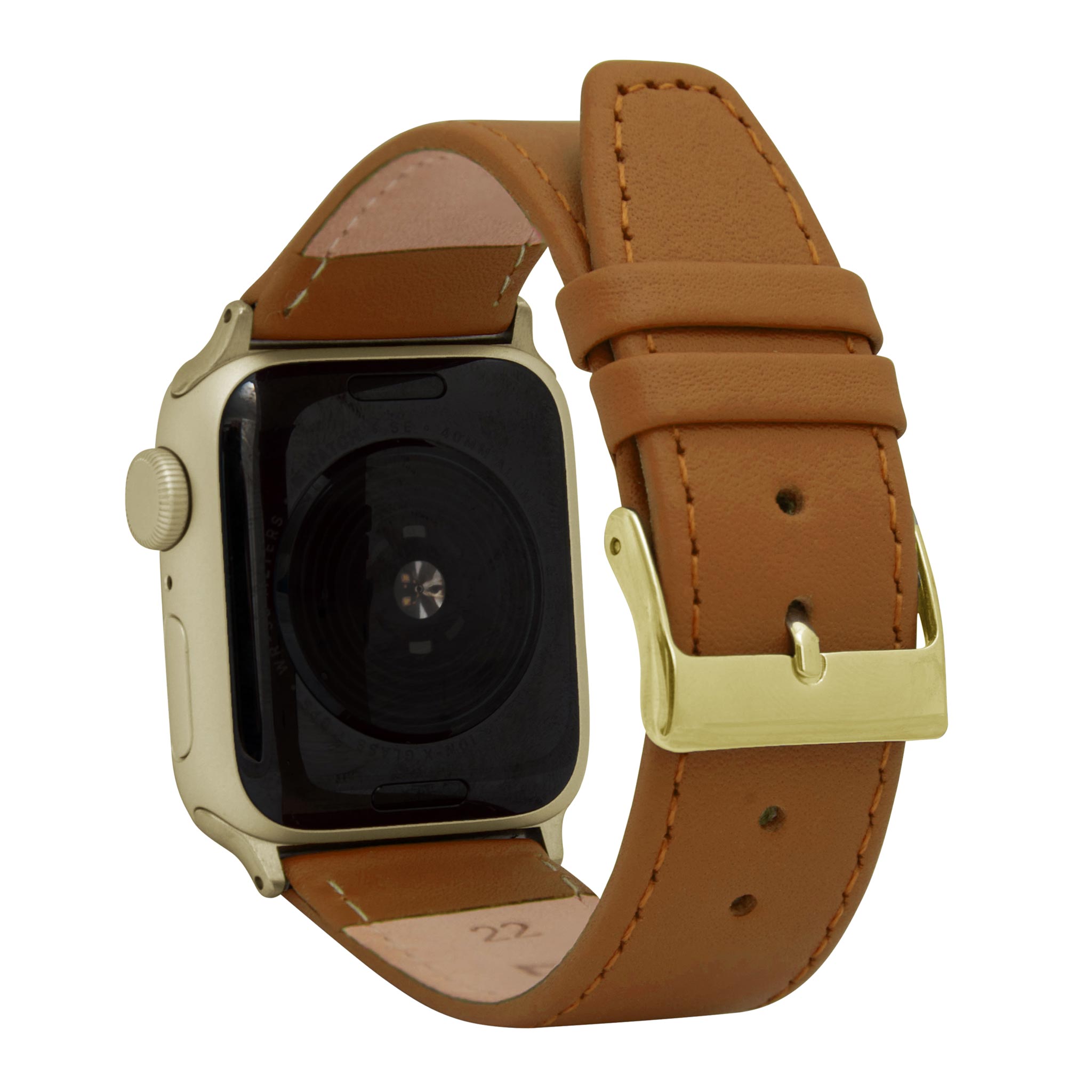 Bandini Classic Thin Leather Watch Band for Apple Watch