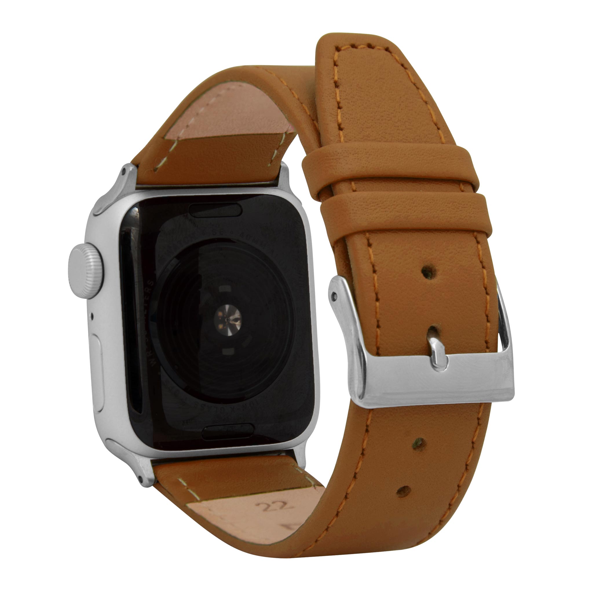 Bandini Classic Thin Leather Watch Band for Apple Watch