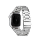 Bandini Stainless Steel Metal Watch Band for Apple Watch - Butterfly Clasp