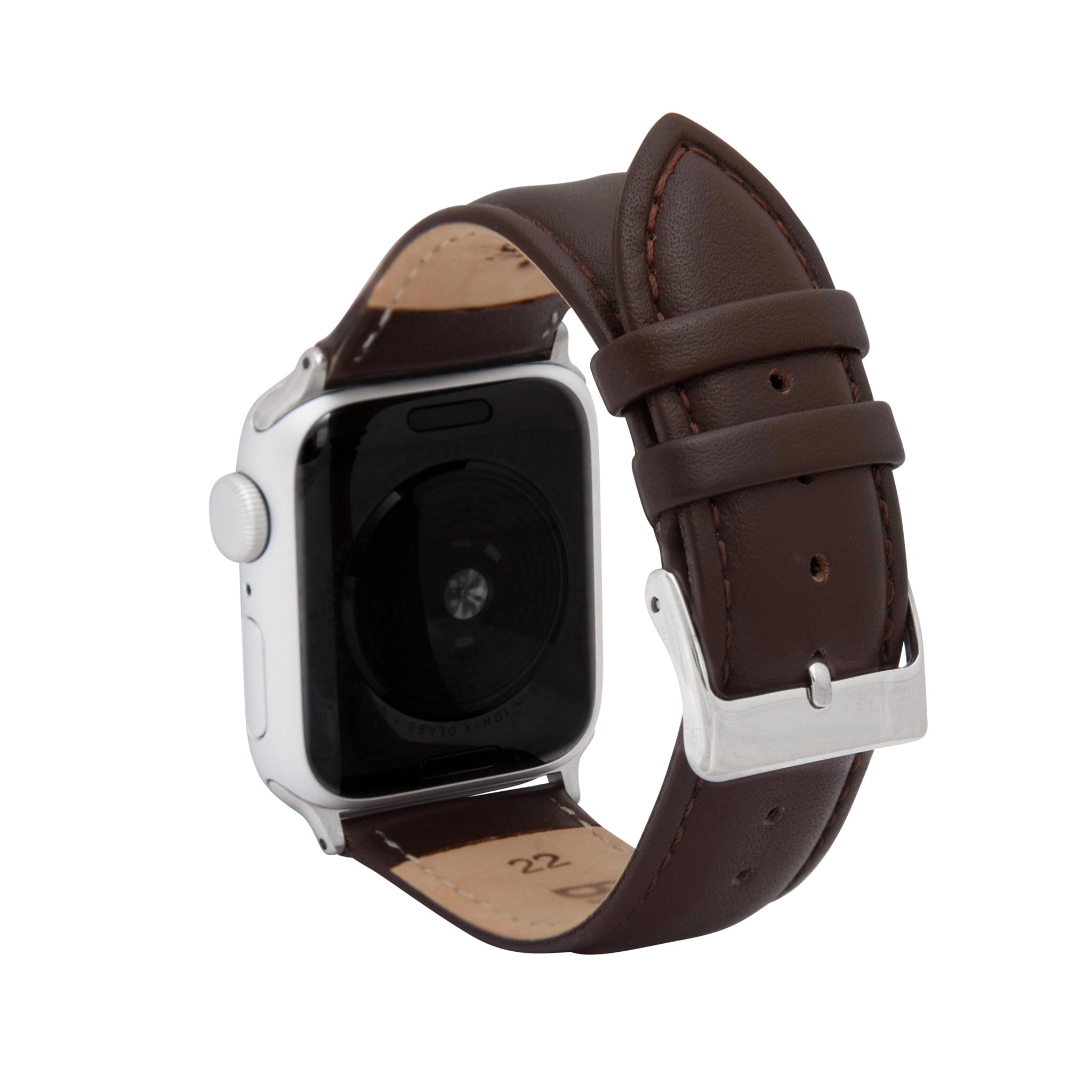 Bandini Leather Classic Watch Band for Apple Watch - Semi-Padded