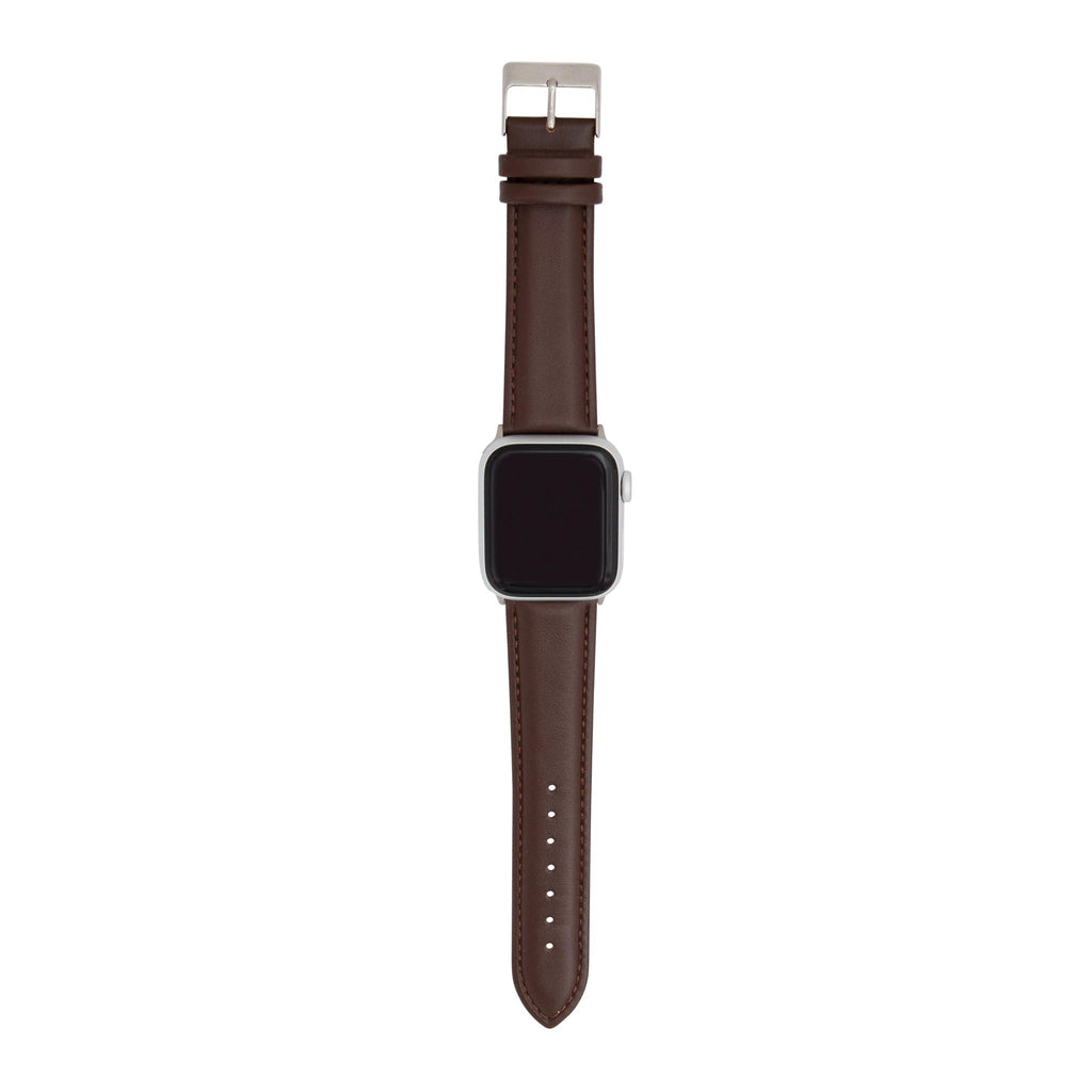 Bandini Leather Classic Watch Band for Apple Watch - Semi-Padded