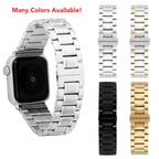 Bandini Stainless Steel Watch Band for Apple Watch, Butterfly Clasp