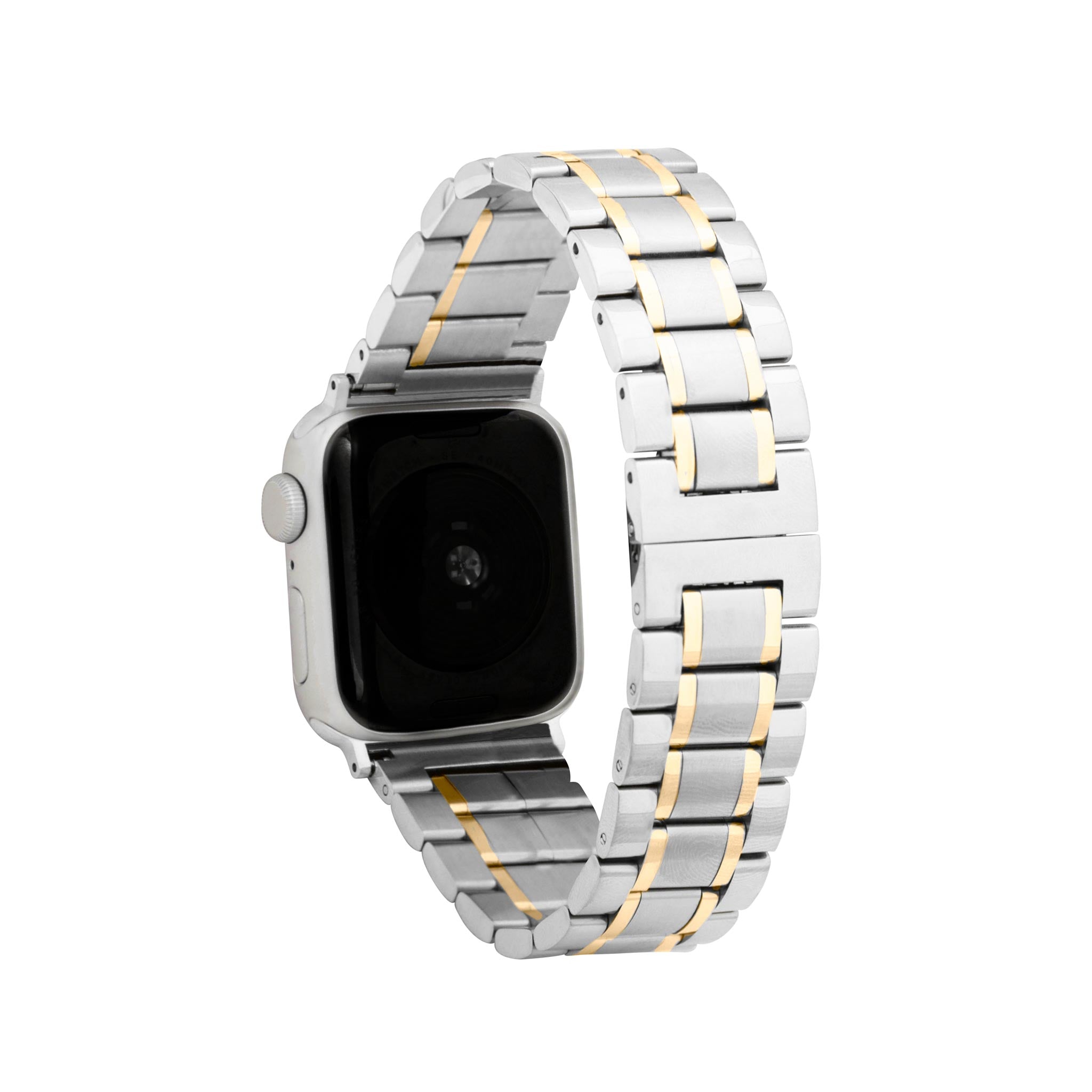 Bandini Stainless Steel Watch Band for Apple Watch, Butterfly Clasp