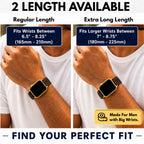 Bandini Leather Rally Racing Watch Band for Apple Watch - Gold Buckle