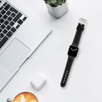 Bandini Two-Tone Leather Aviator Watch Band for Apple Watch
